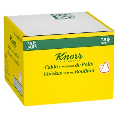 Knorr® Professional Caldo de Pollo/Chicken Bouillon 4 x 7.9 lb - 